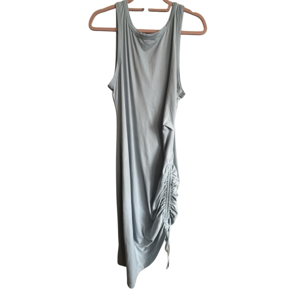 SHEIN Asymmetrical blue Sleeveless Dress